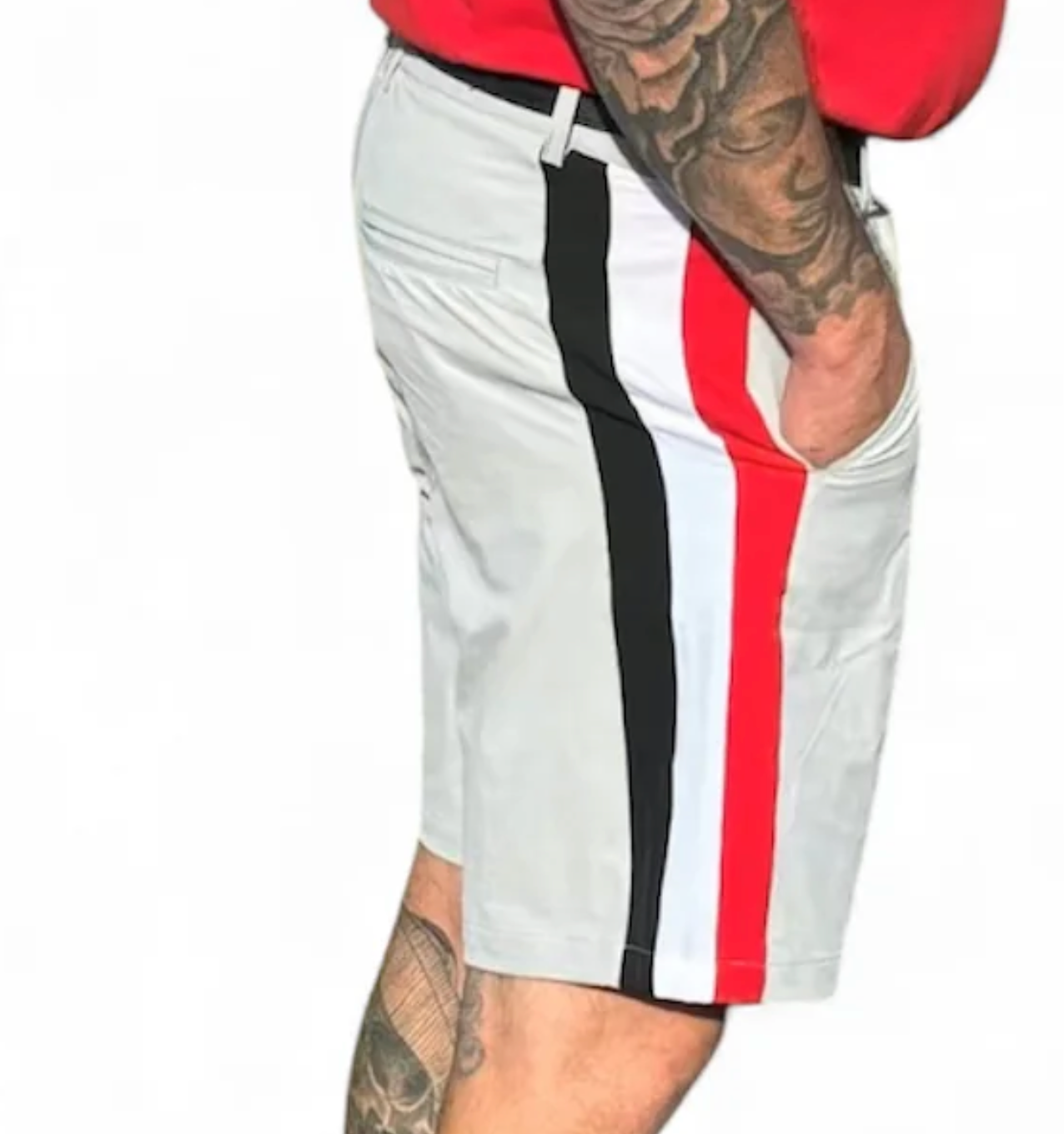 UGA Classic City Game Day Men's Stripe Shorts