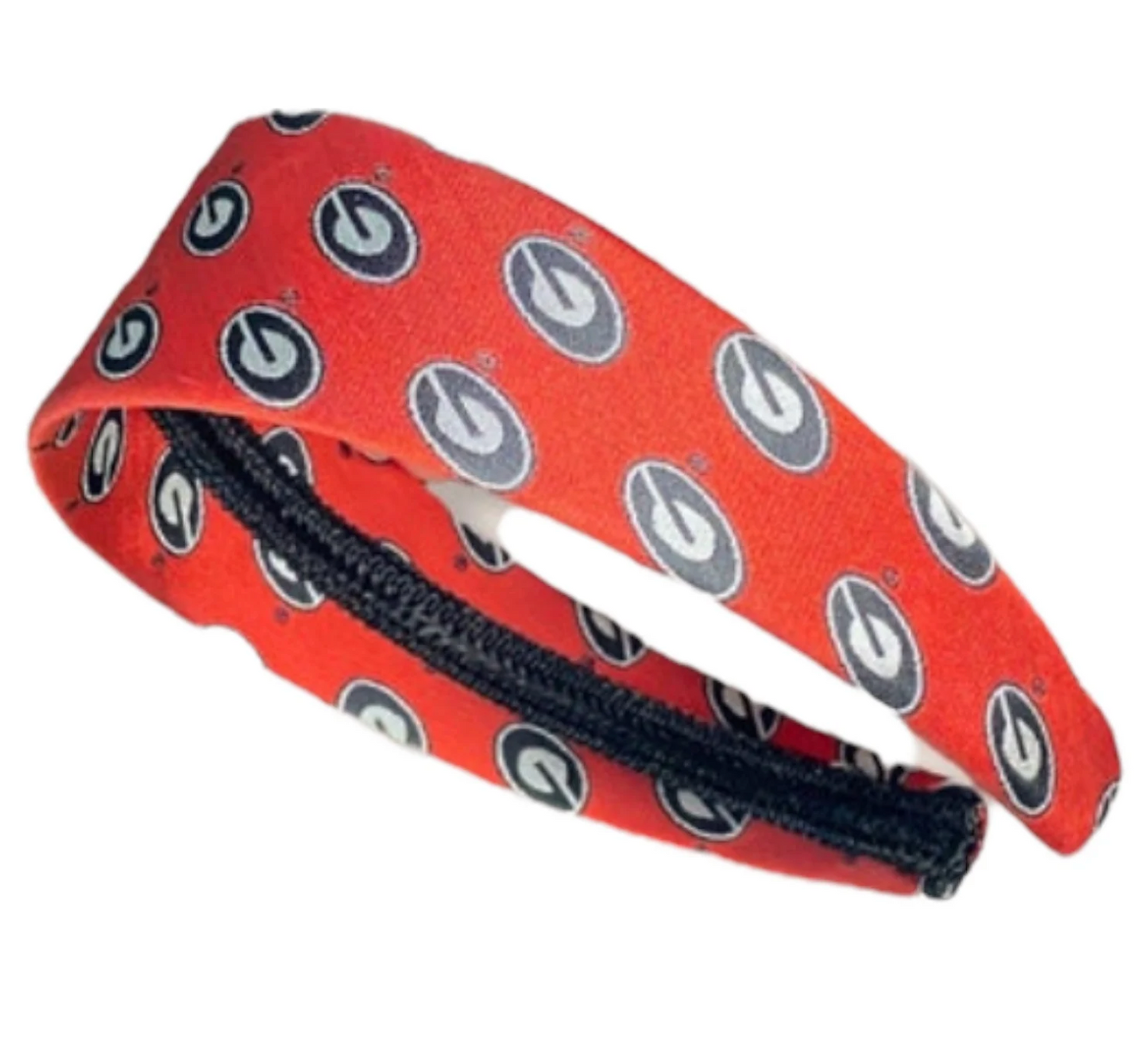 UGA Woven Silk Headband