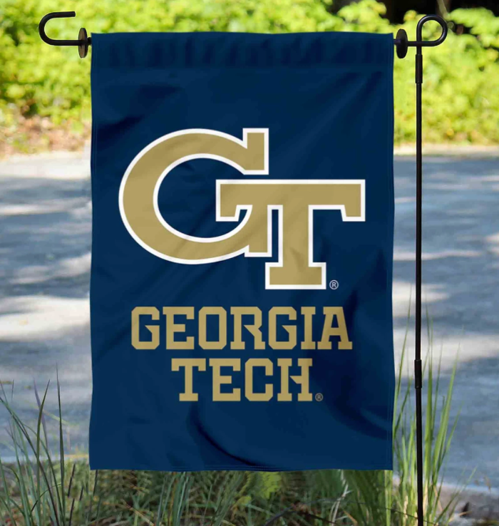 GA Tech Garden Flag