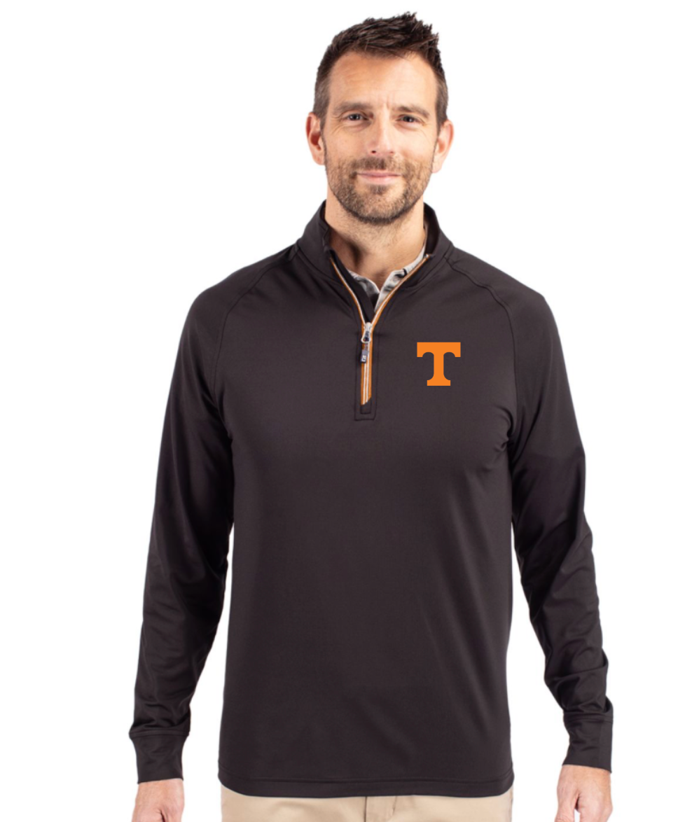 UTN Cutter & Buck Soft Knit Stretch Mens 1/4zip Pullover
