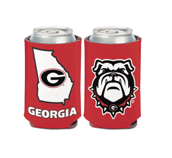 UGA New Dog/State Coozie