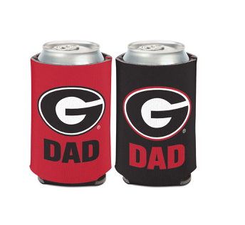 UGA Super G "Dad" Double Sided Coozie