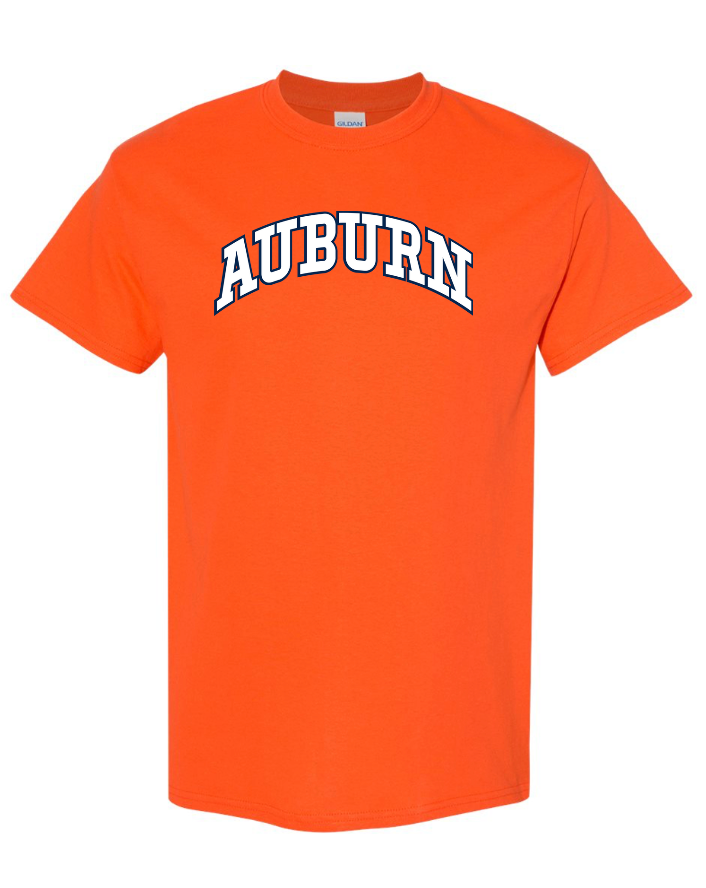 AUB Arch T Shirt Orange