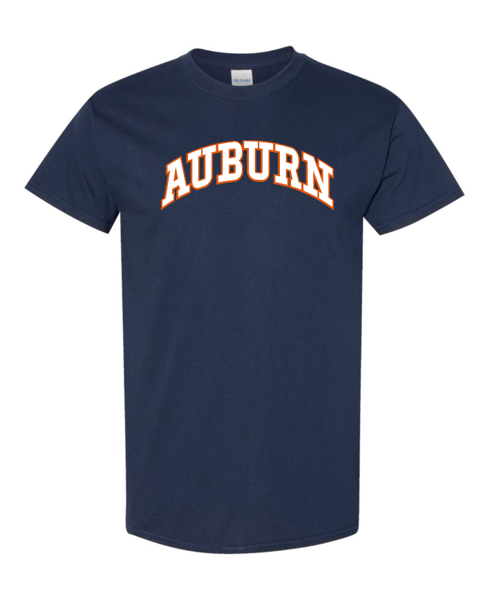 AUB Arch T Shirt Navy