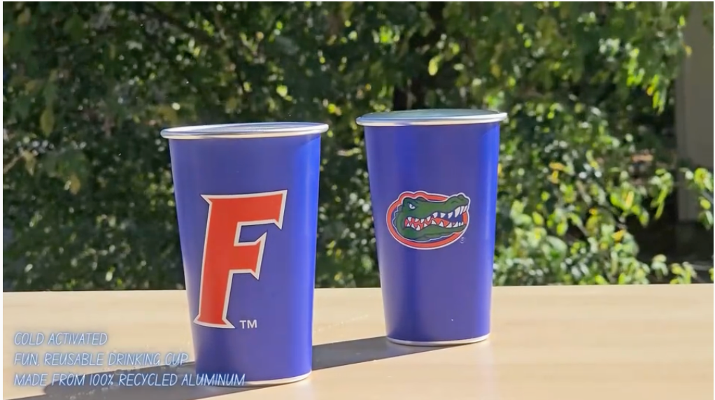 FLA Color Changing Aluminum Cup (20 oz)