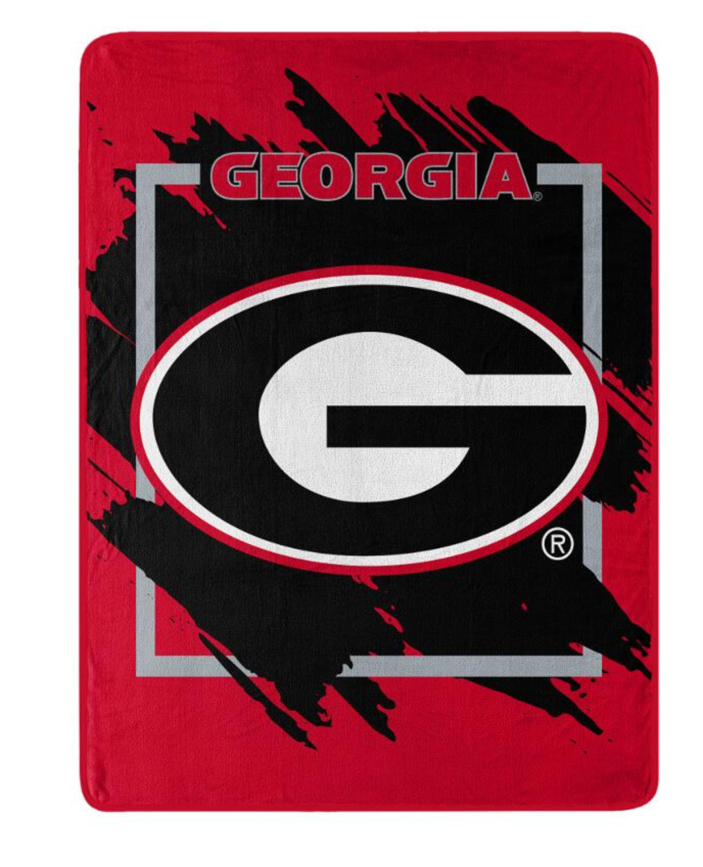 UGA The Northwest Group 50" x 60" Raschel Plush Throw Blanket