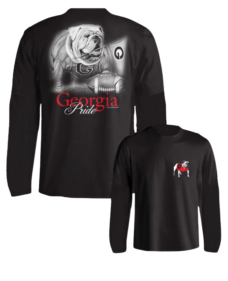 UGA Bulldog Pride Long Sleeve Shirt Unisex