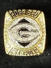 UGA 2022 SEC Championship Ring