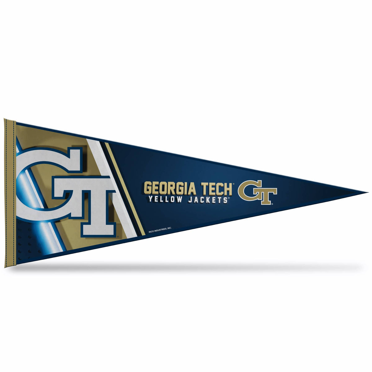 GA Tech Yellow Jackets GT Pennant
