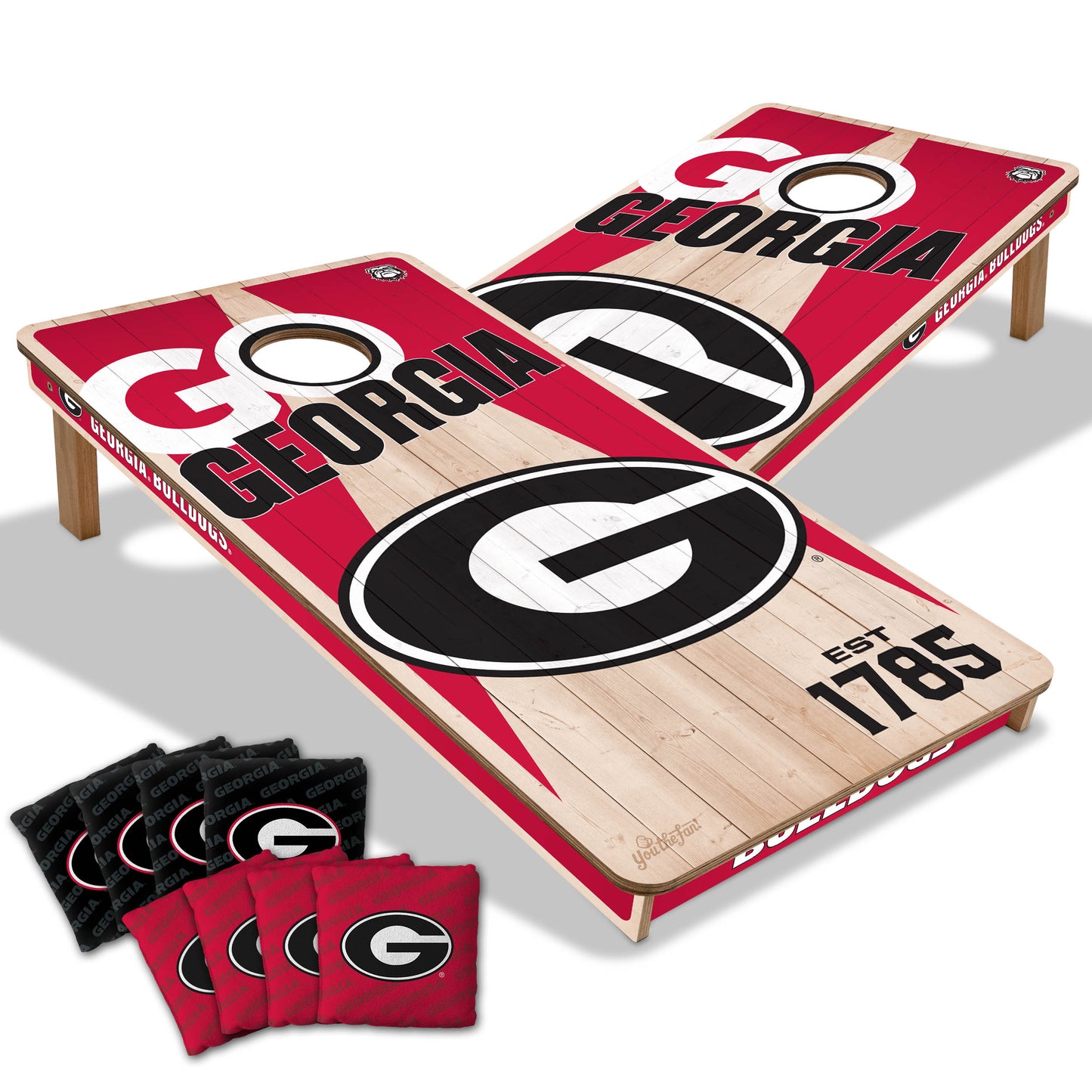 UGA Cornhole Board Set