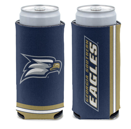 GSU Slim Can Coozie Drink Cooler