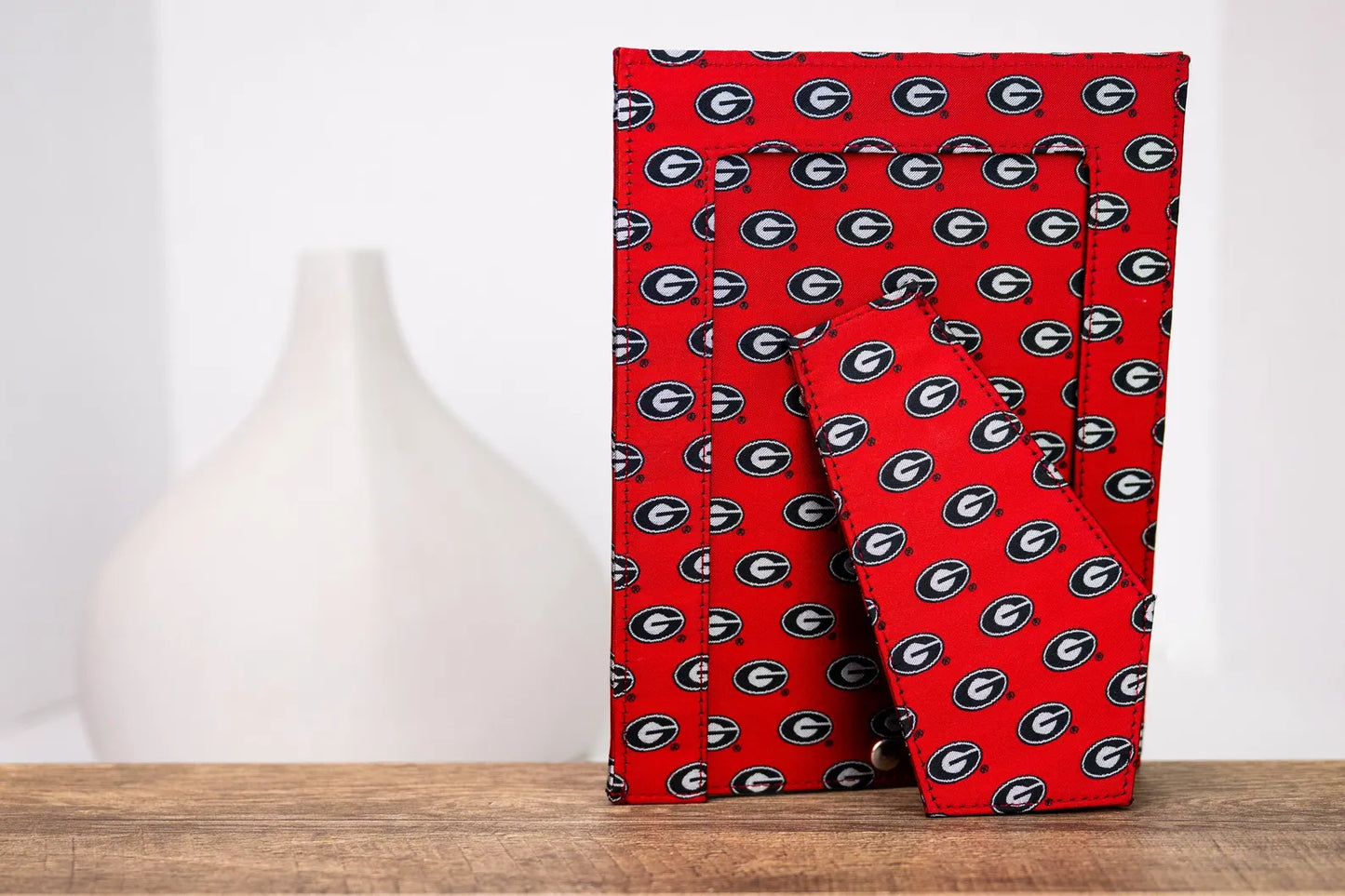 UGA Woven Silk Picture Frame