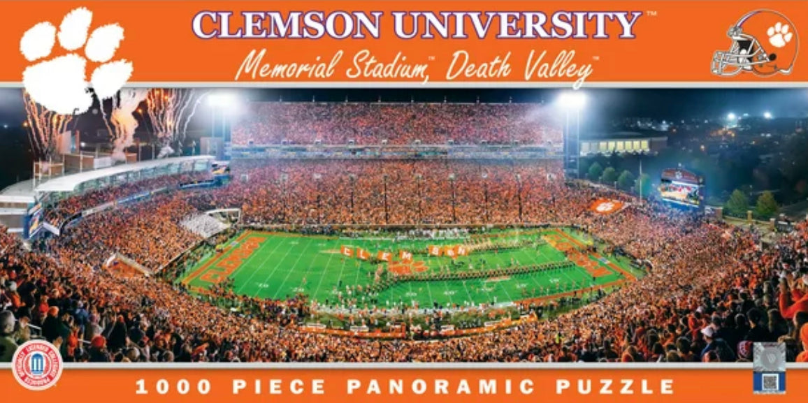 CLE 1000 Piece Clemson Stadium Jigsaw Puzzle