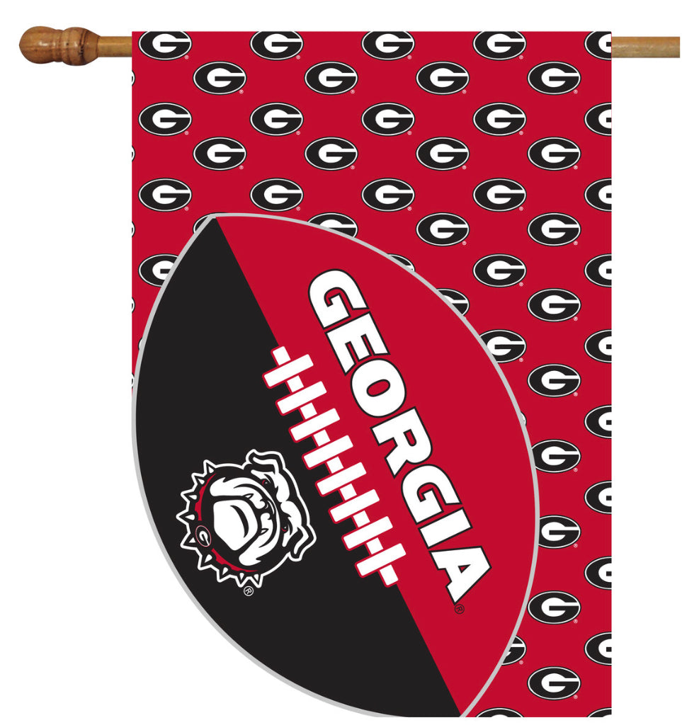 UGA House Flag 30" x 40" Georgia Football