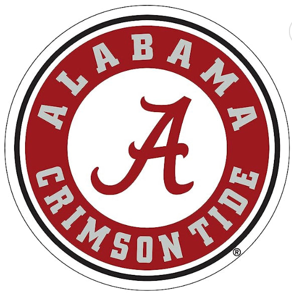 AL Magnet Circle Crimson Tide