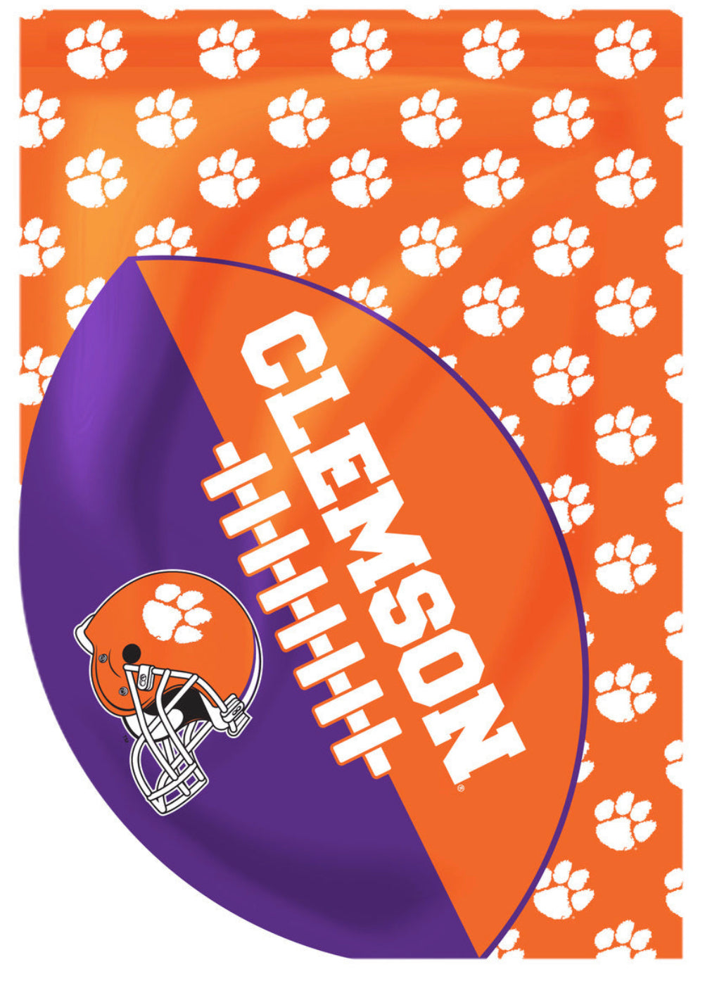 CLE Football House Flag 28x40