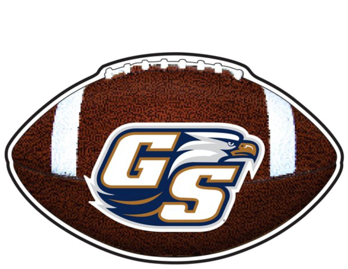 GSU 8" Spirit Logo Football Magnet