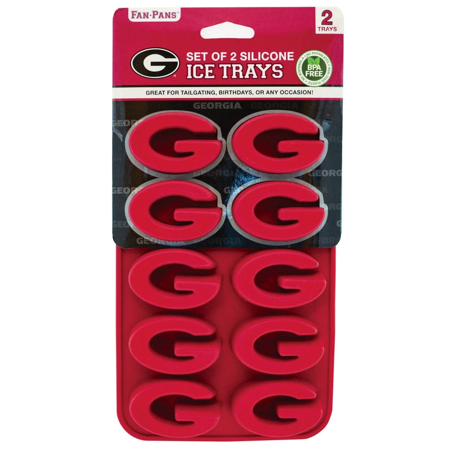 UGA 2 Pack Ice Trays