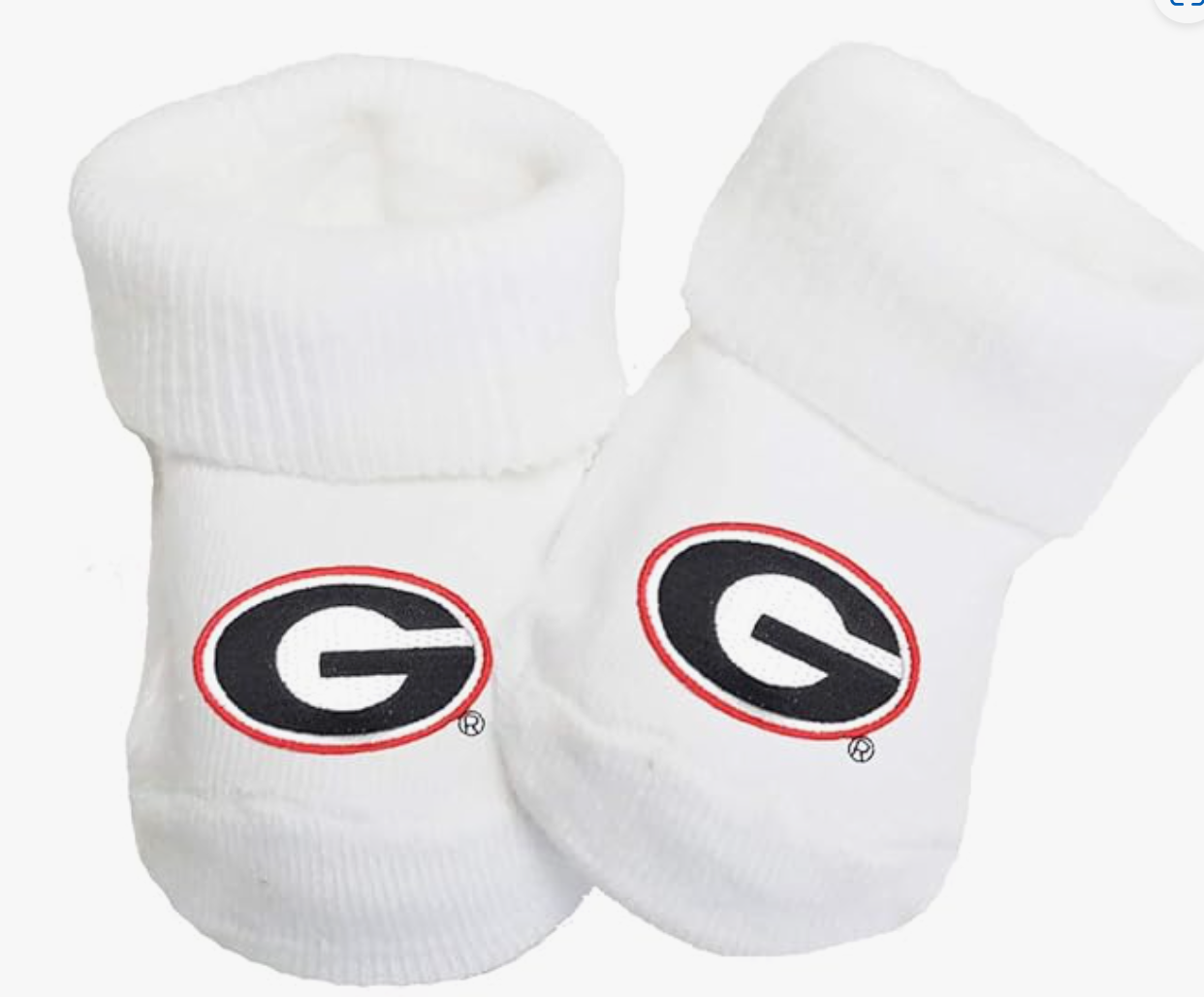 UGA Infant Booties