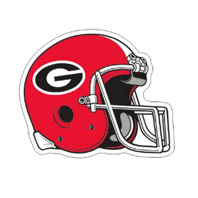 UGA Football Helmet Decal
