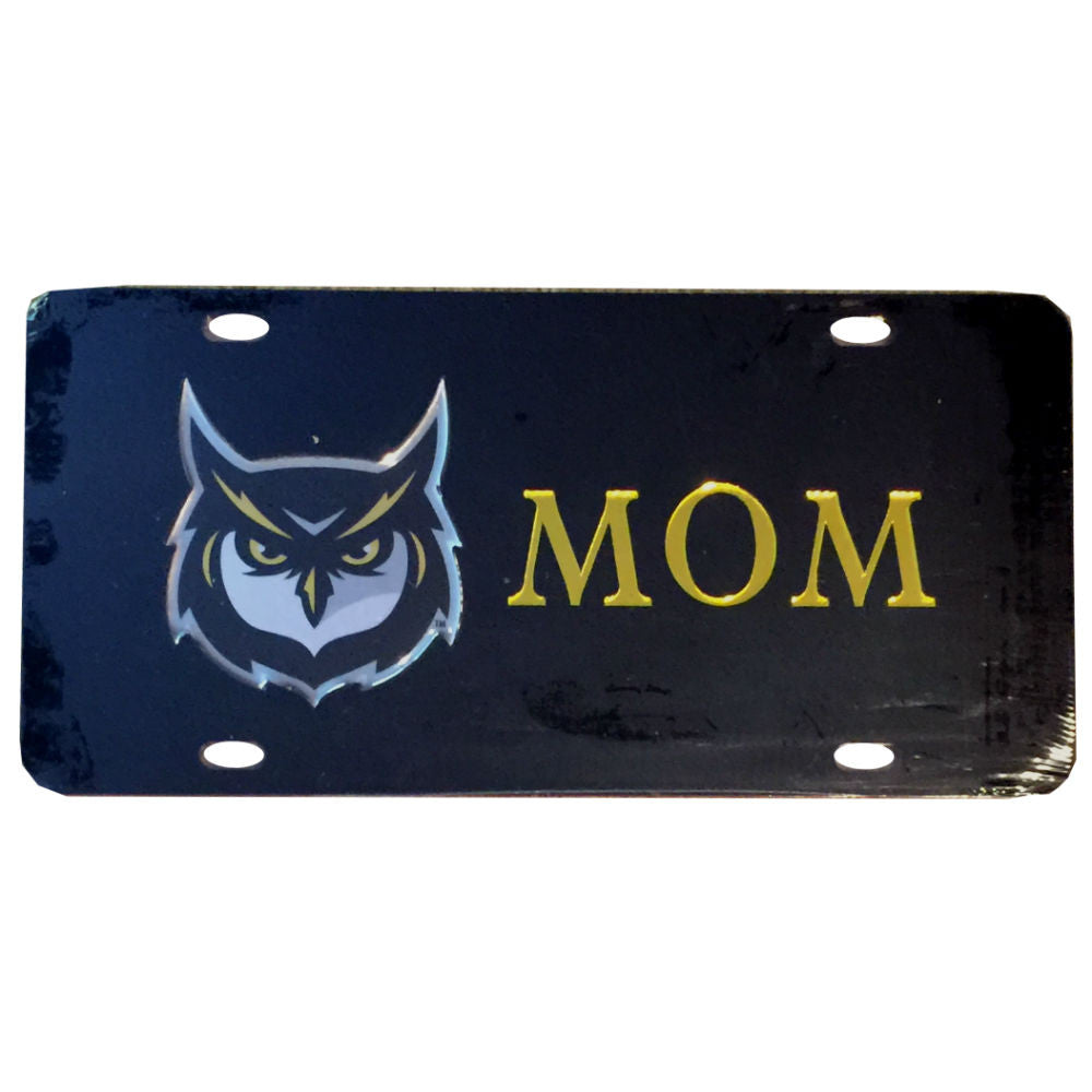 KSU Laser Cut "MOM" License Plate