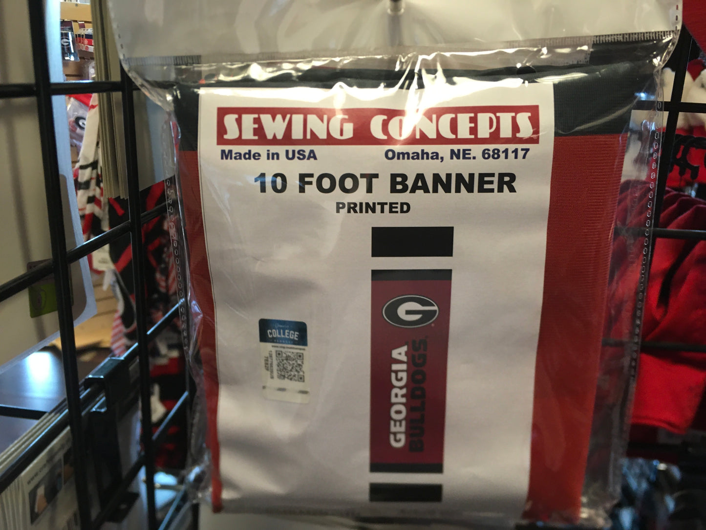 UGA 10 Feet Super G Banner