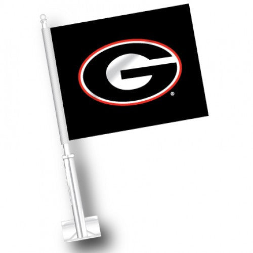 UGA Super G Car Flag