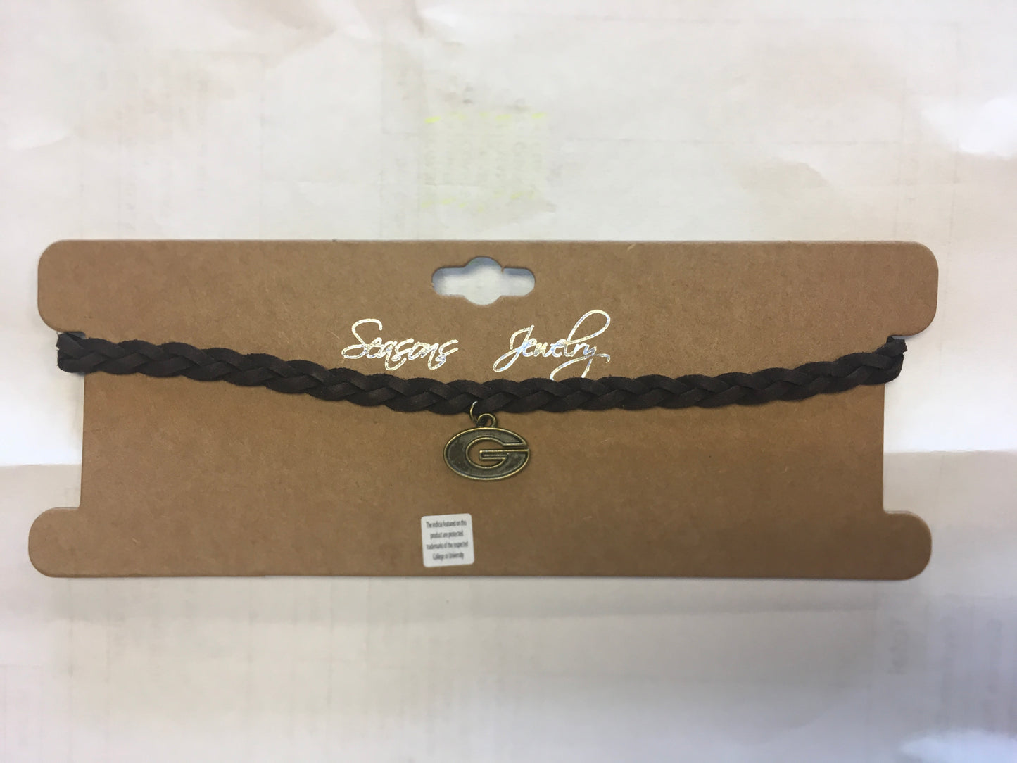 UGA Vintage Braided Choker