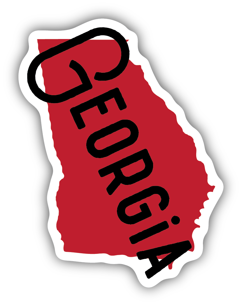 UGA Stickers Northwest