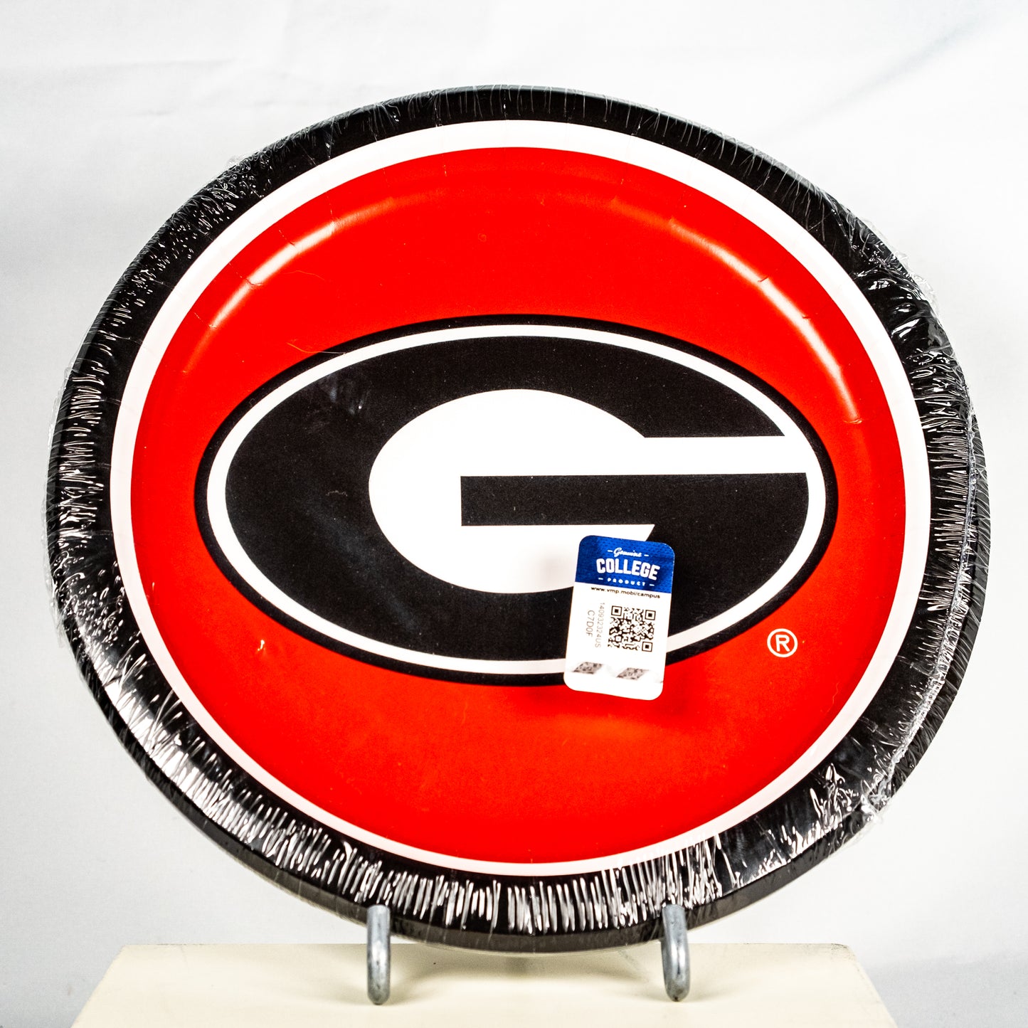 UGA Party Paper Plates 9" Red Super G