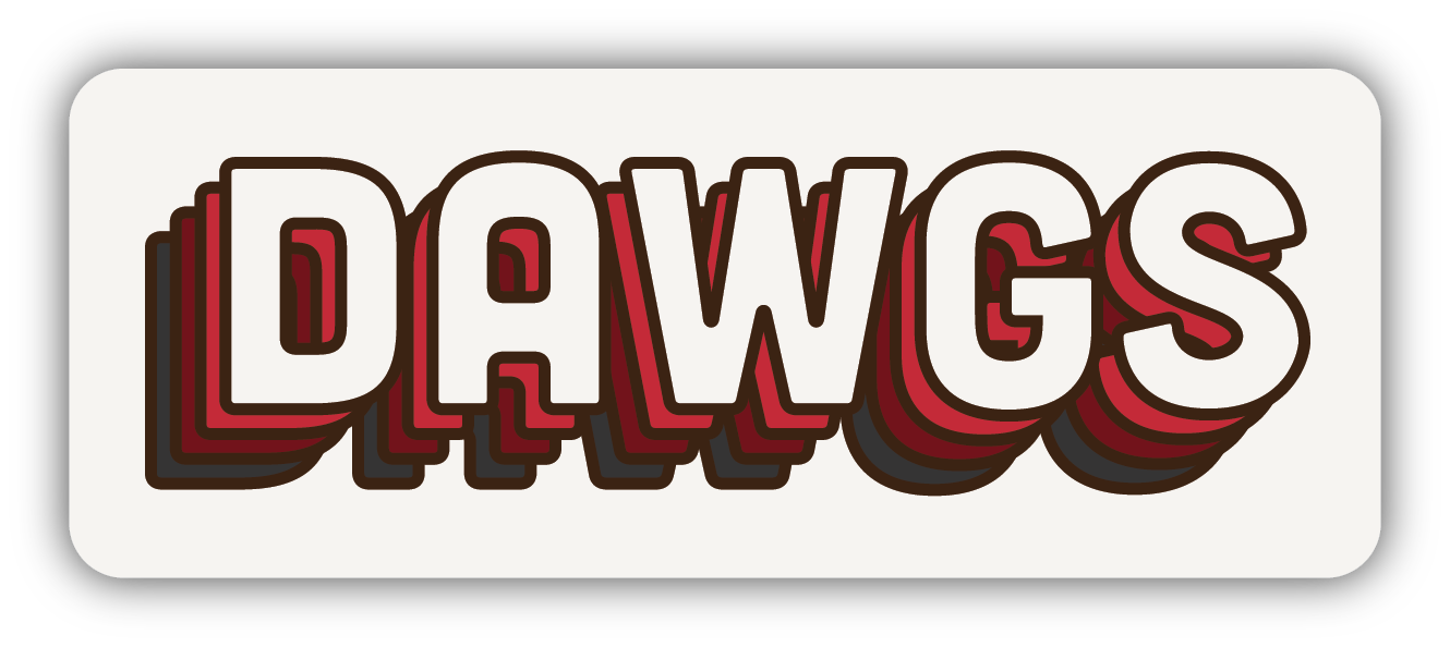 UGA Stickers Northwest