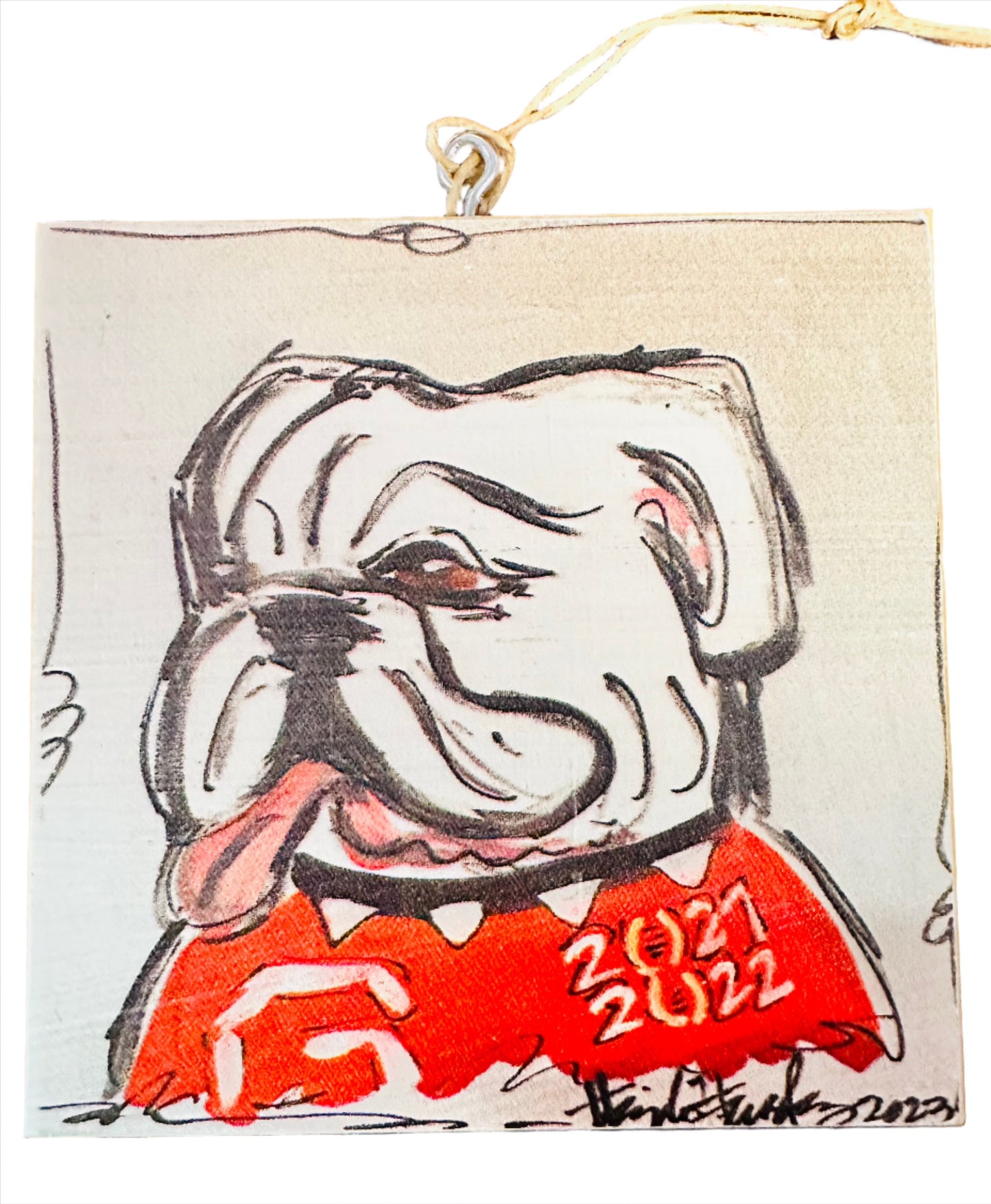 UGA Ornament by Heidi Hensley