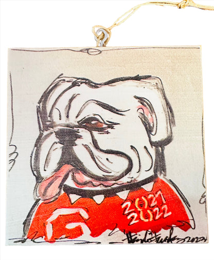 UGA Ornament by Heidi Hensley