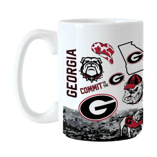 UGA 15oz Native Sublimated Mug