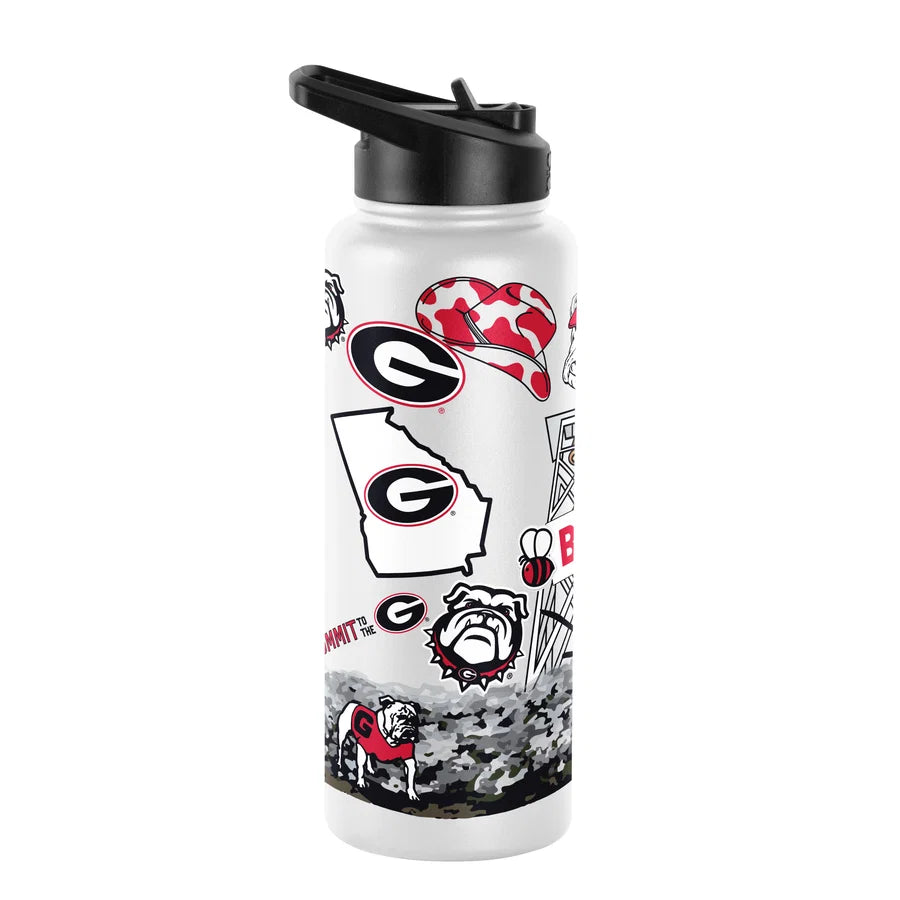 UGA 34oz Native Quencher Bottle