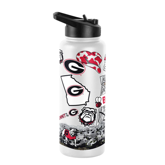 UGA 34oz Native Quencher Bottle