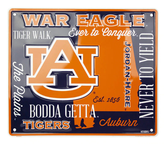 AUB Metal Wall Sign
