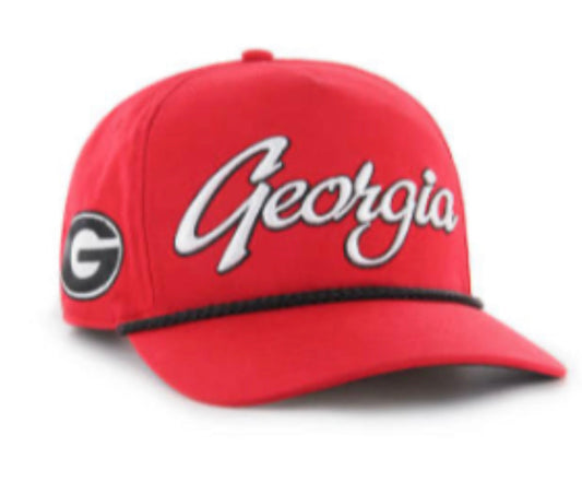 UGA '47 Brand Red Overhead Hitch Hat