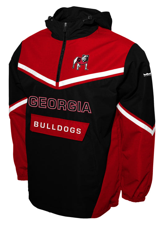 UGA Franchise Club Anorak Rain Half-Zip Jacket
