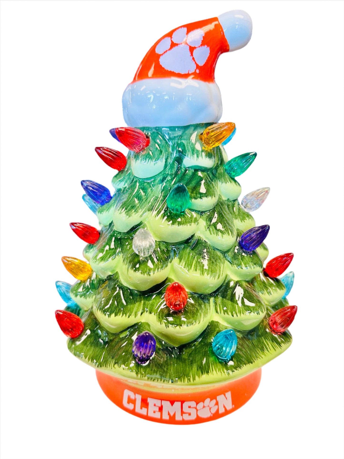 CLE Ceramic LED Christmas Tree 8"