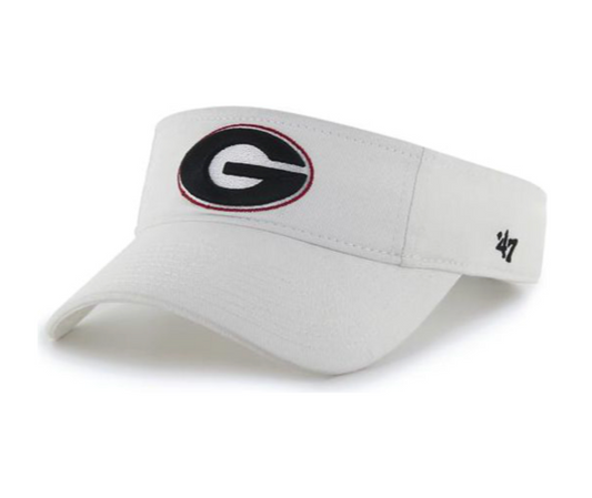 UGA '47 Brand Clean Up Visor with Super G