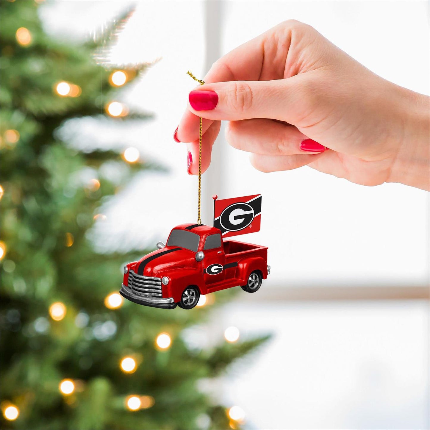 UGA Rally Truck Ornament