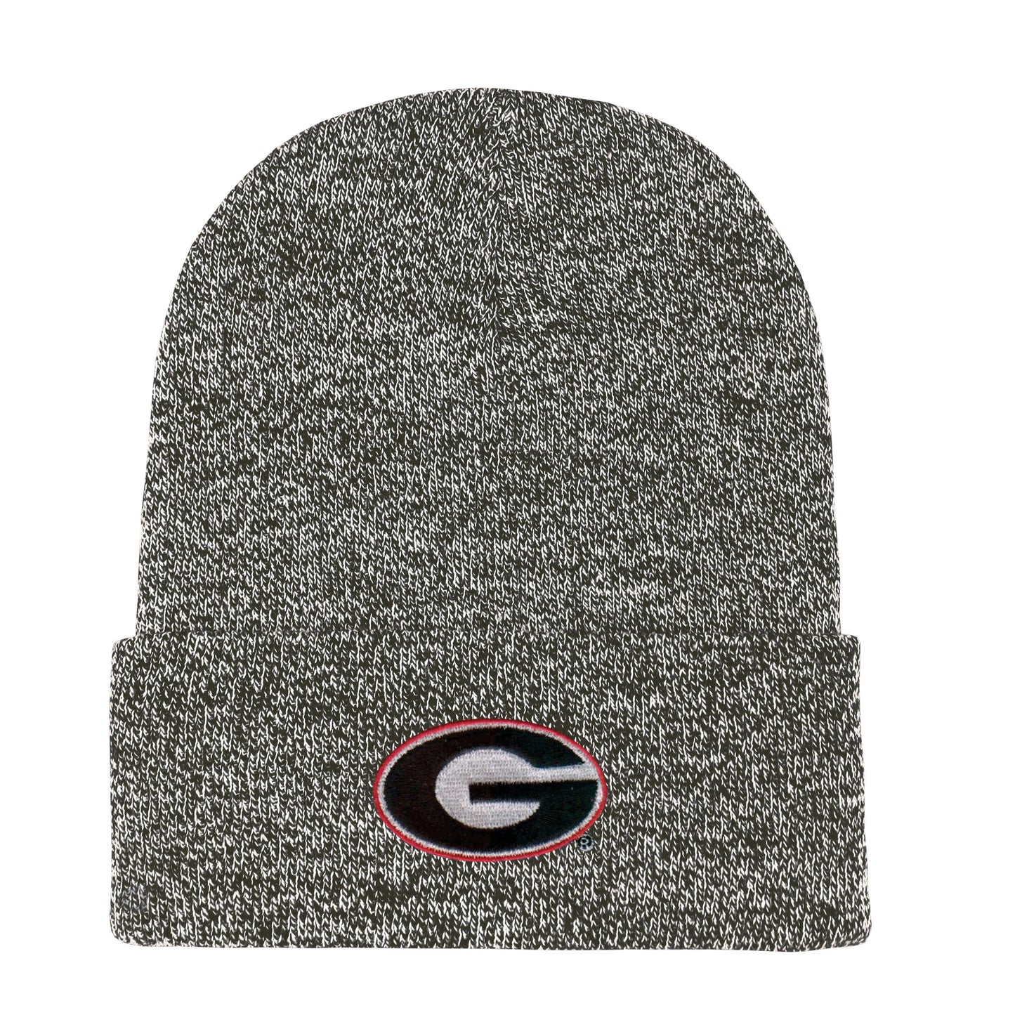 UGA Knit Cuff Beanie with Marled Yarn