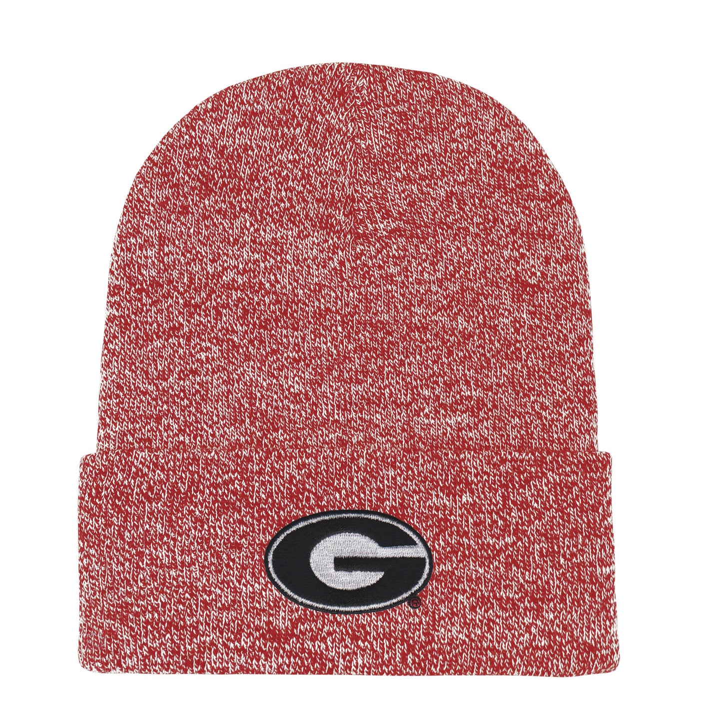 UGA Knit Cuff Beanie with Marled Yarn