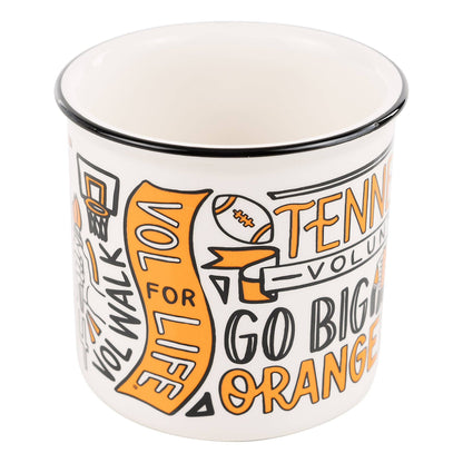 UTN Vols Collage Campfire Mug