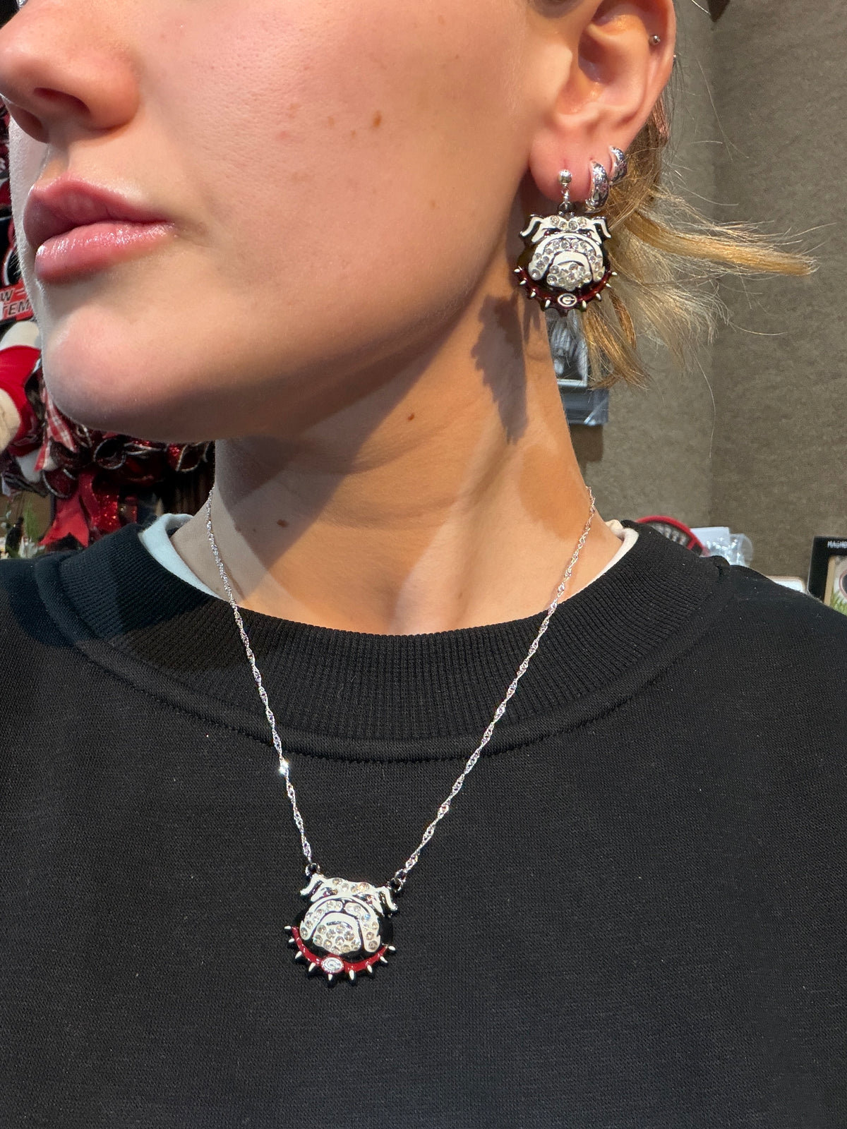 UGA Bulldogs Crystal Logo Collection