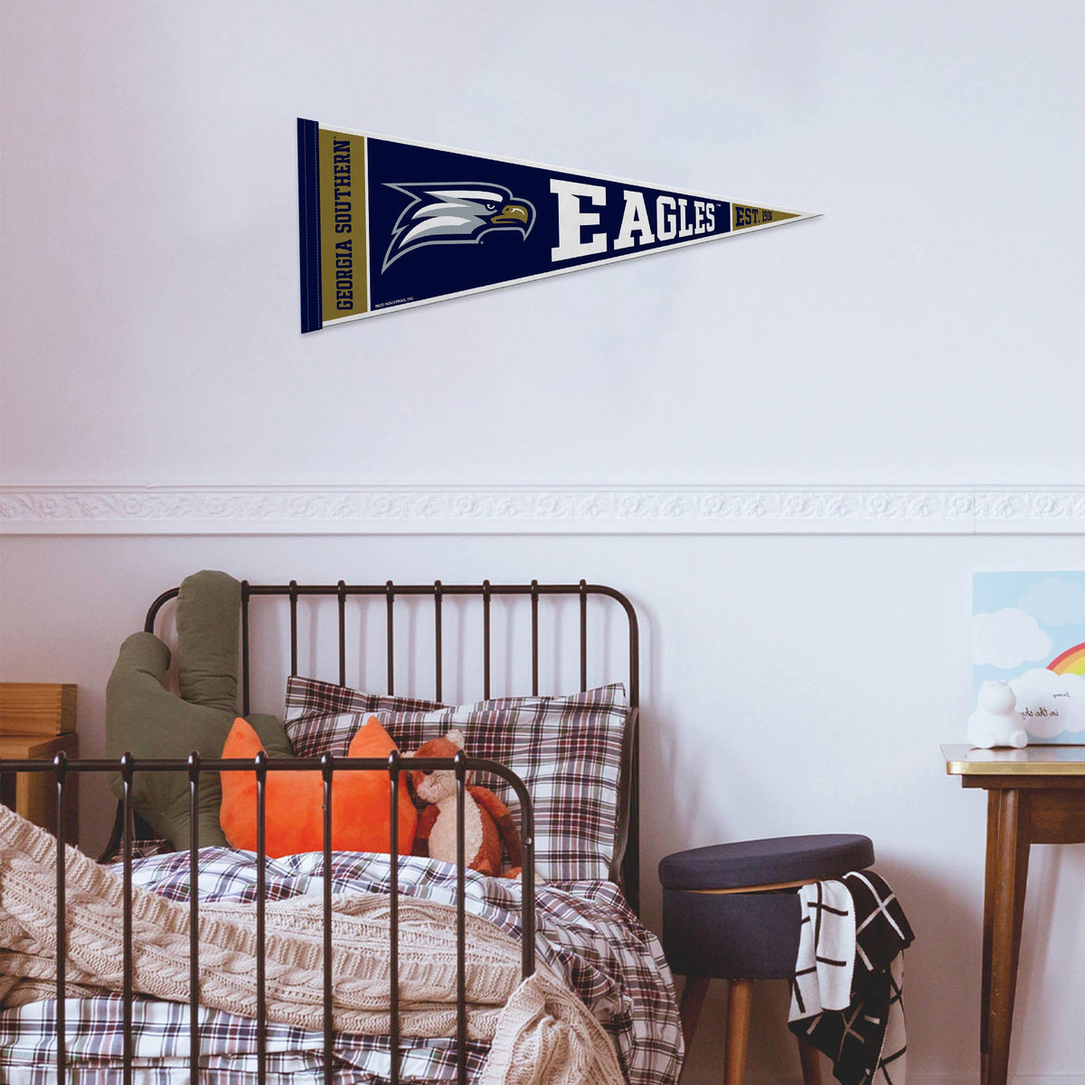 GATA Eagles Rally Soft Felt 12X30 Pennant