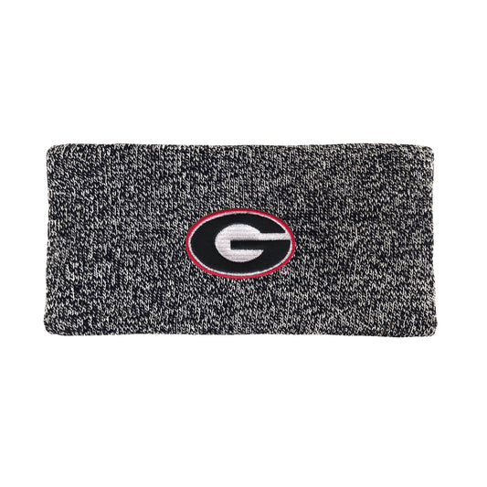 UGA Knit EarBand with Marled Yarn