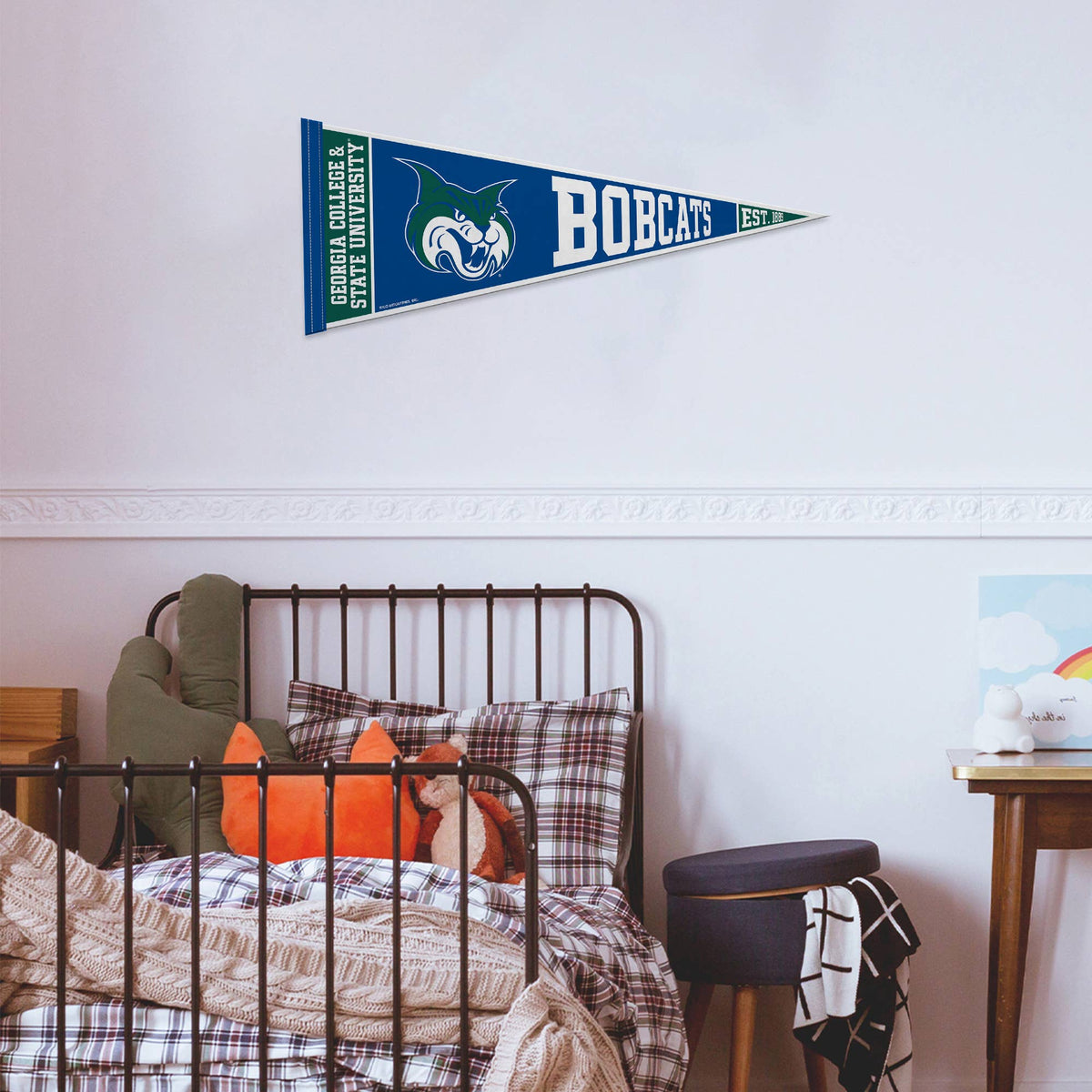 GCSU Bobcat Rally Felt 12X30 Pennant