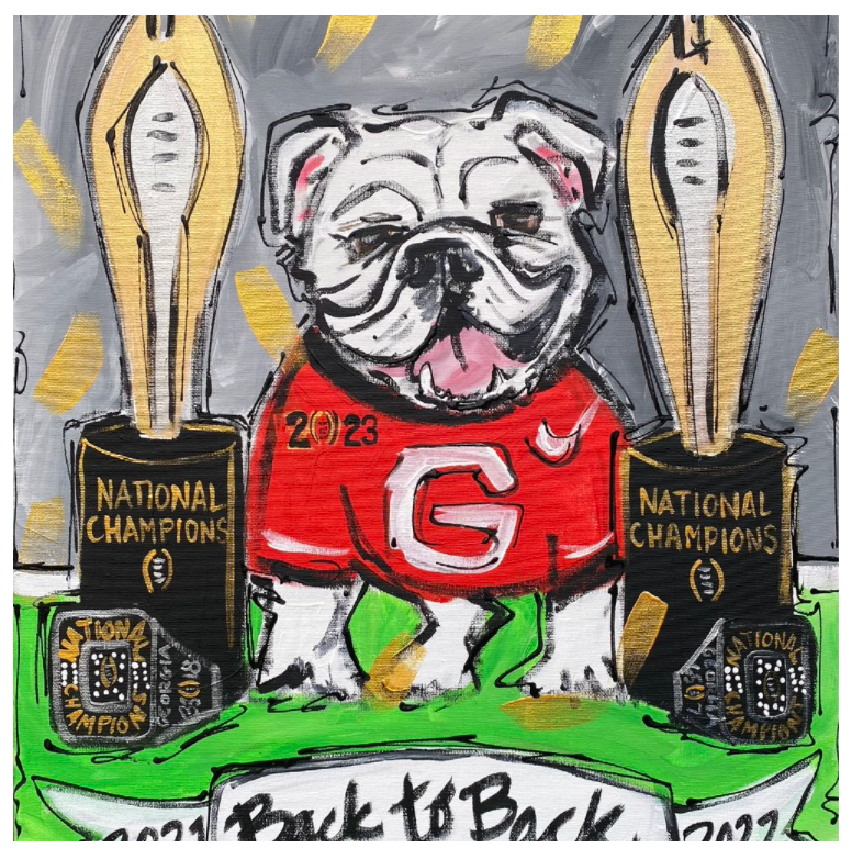 UGA Ornament by Heidi Hensley